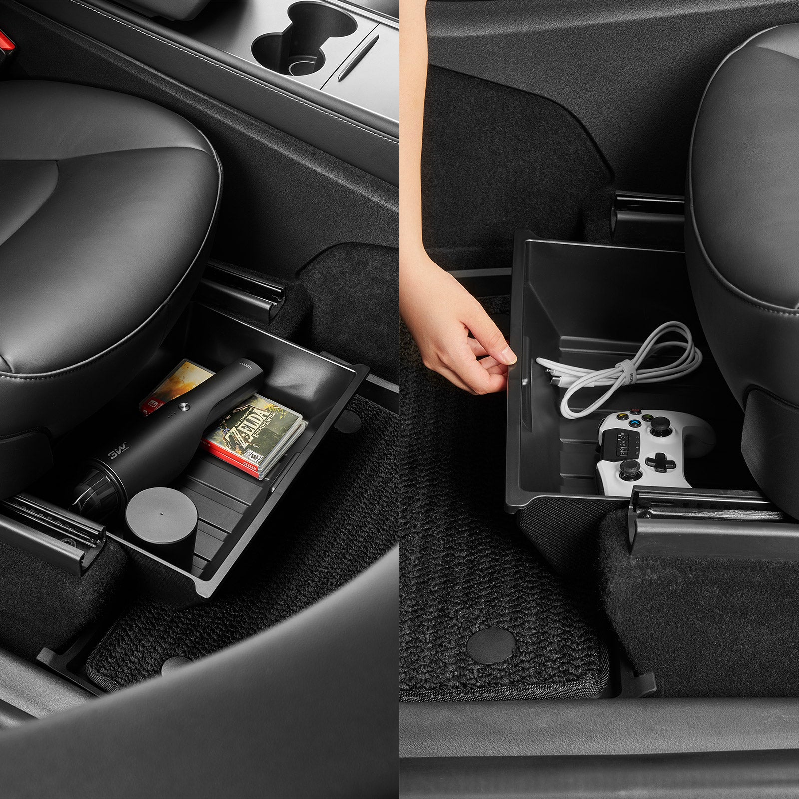 3W Custom Storage Boxes For Tesla Model Y 2021-2024